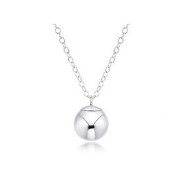 Enewton - 16in Necklace Sterling - Classic Sterling 10mm Charm - Findlay Rowe Designs