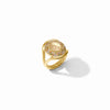 Julie Vos - Ring - Stardust Statement - Iridescent Champagne - Findlay Rowe Designs
