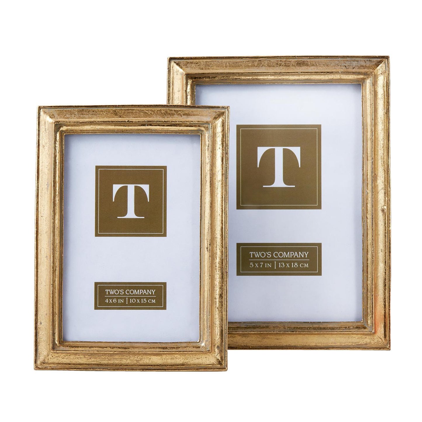 4x6 or 5x7 Chatelet Frame - Gold Leaf