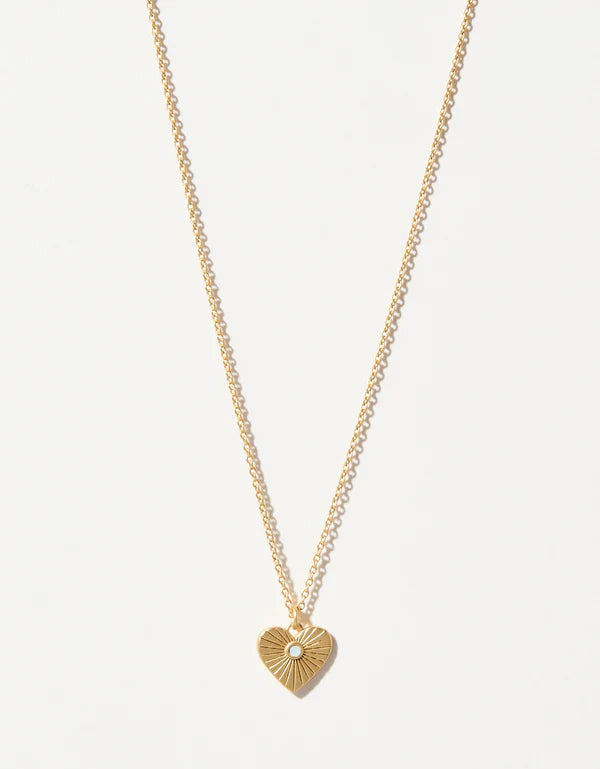 SPARTINA- HEART OF GOLD NECKLACE SEA LA VIE