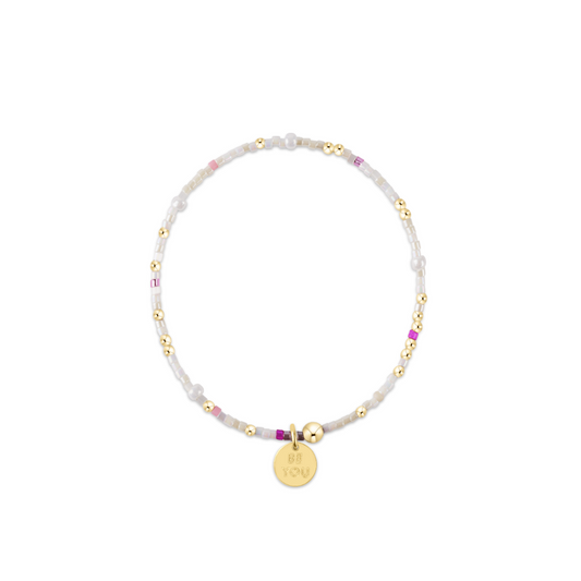Enewton - Egirl Hope Unwritten Bracelet - With Sprinkles On Top - Be You Small Gold Disc - Findlay Rowe Designs