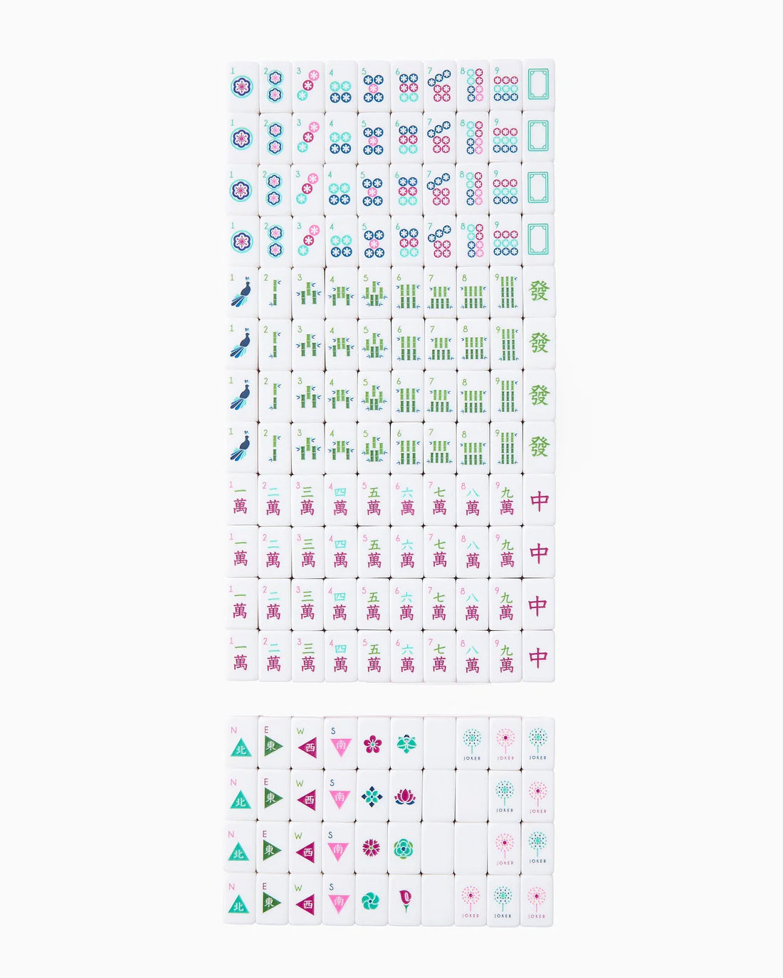 Oh My Mahjong - Travel Set - Charleston - Findlay Rowe Designs