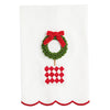 Mud Pie - Tea Towel - Embroidered - Christmas Topiary - Findlay Rowe Designs