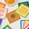 Drinks on Me Coaster - Peace Christmas - Findlay Rowe Designs
