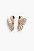 America and Beyond - Earrings - Peachy Parrot