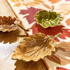 Autumn Allure  Enameled Leaf Plate - Findlay Rowe Designs