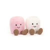 Jellycat - Amuseables - Pink and White Marshmallows - Findlay Rowe Designs