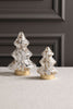 Mud Pie - Glass Christmas Tree - Tortoise White Gold - Findlay Rowe Designs