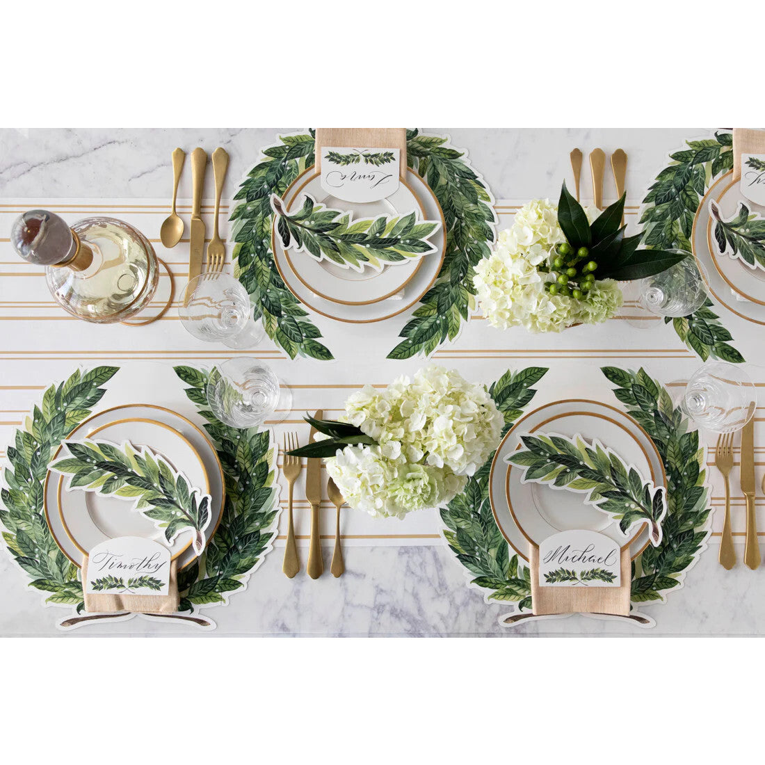 Hester & Cook - Placemat - Laurel Wreath - Findlay Rowe Designs