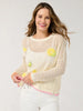 Shiraleah - Mesh Sweater - Citrus - Ivory - Findlay Rowe Designs