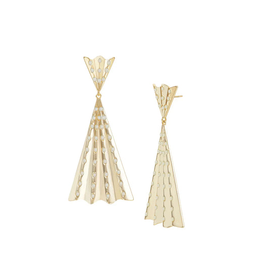 Natalie Wood - Earring - Solaris Statement - Pearl