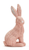 Hello Easter Basket Weave Bunny- Pink - Findlay Rowe Designs