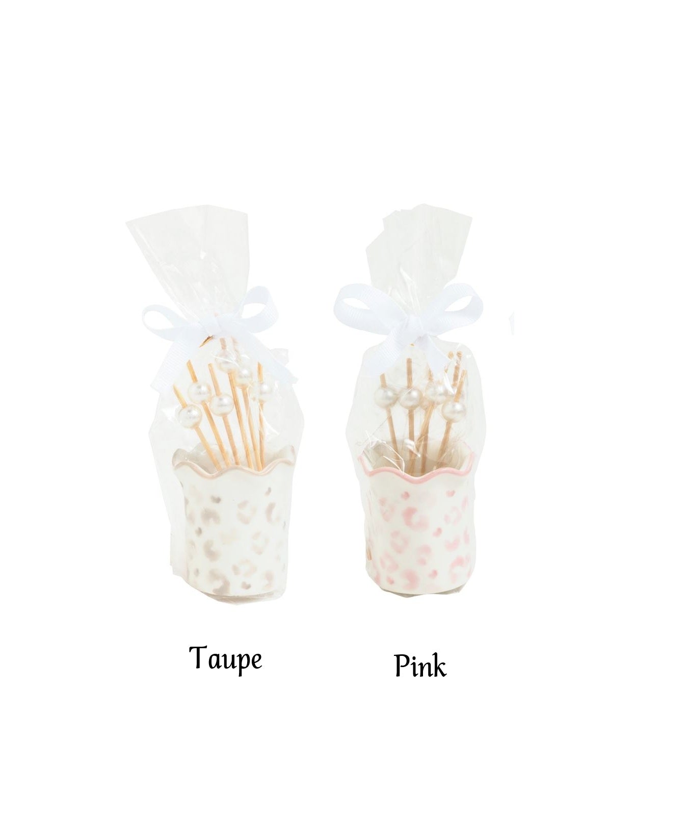 Mud Pie - Toothpick Holder - Leopard Print - Findlay Rowe Designs