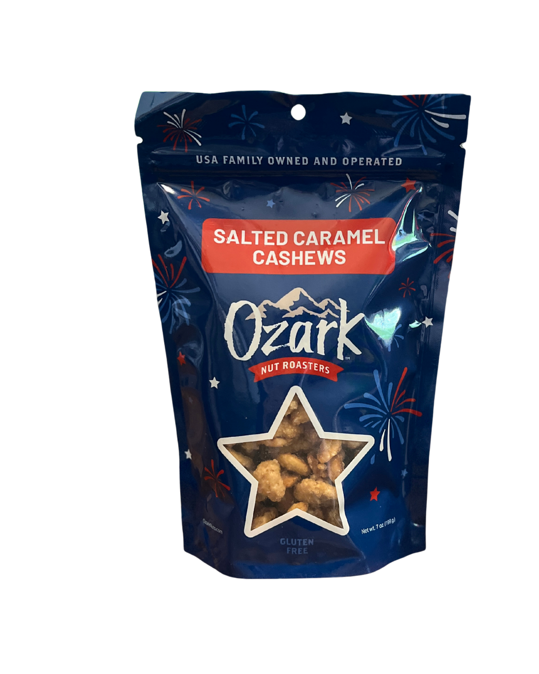 Ozark Roasters - Salted Caramel Cashews Summer Edition - 7oz - Findlay Rowe Designs