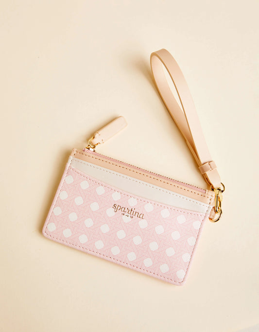 Spartina 449 - Slimcard Coinpurse - Pink Cane - Findlay Rowe Designs