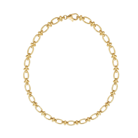 Natalie Wood - Necklace - Carry On Cross - Gold - Findlay Rowe Designs
