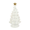 Vietri - Foresta White Medium Tree with Gold Star