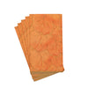Caspari - Guest Towel Napkins - Gilded Majolica Coral