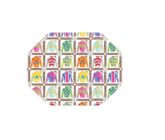 Rosanne Beck - Placemat - Derby Jockey Silks - Findlay Rowe Designs