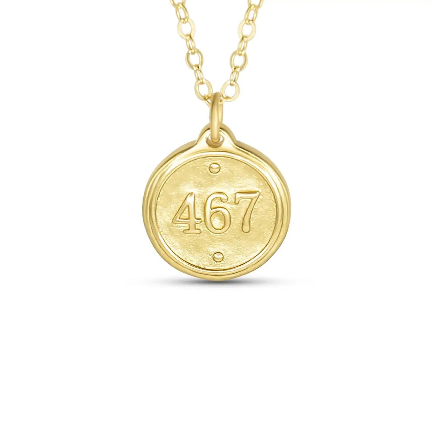 Madison Sterling - 16in Necklace - Petite Pendant - Philippians 4:6-7 - Findlay Rowe Designs