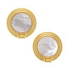 Susan Shaw - Earring - Roma Studs - Mother of Pearl