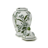 Temple Jar - Primrose and Lotus Chinoiserie  - Green - Findlay Rowe Designs