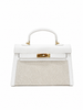 **** Verify PHoto**** B&C Bags - Top Handle Purse - Woven - Findlay Rowe Designs