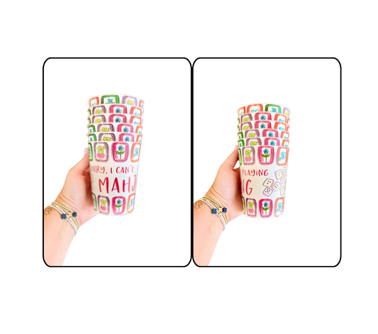 Happy by Rachel - Party Cups - I'm Playing Mahjong - Findlay Rowe Designs
