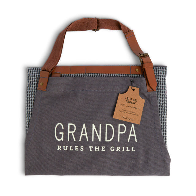 Demdaco- Grandpa Rules the Grill Apron