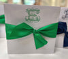 The French Bee - Initial Slab - Green - Findlay Rowe Designs