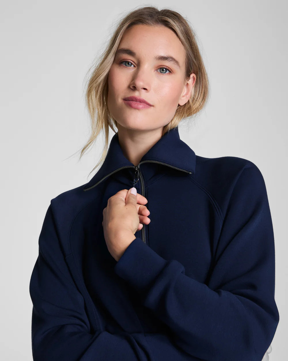 SPANX - AirEssentials Half Zip - Timeless Navy