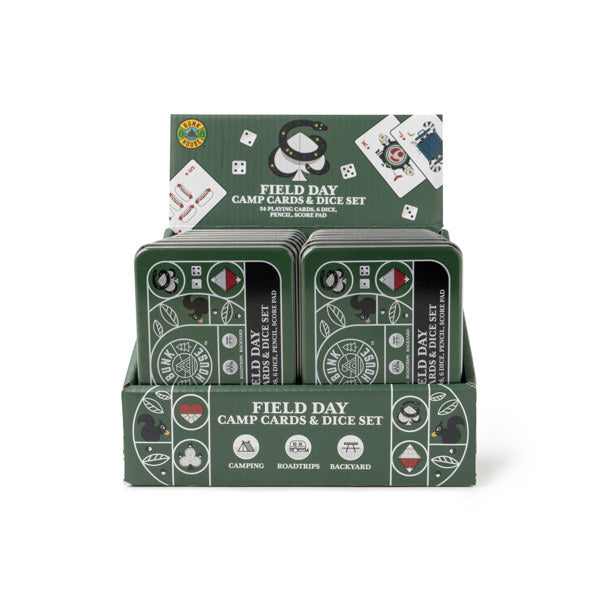 Bunkhouse Field Day Camp Cards & Dice Set - Findlay Rowe Designs
