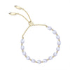 Natalie Wood - Pearl Layering Bracelet in Gold - Findlay Rowe Designs