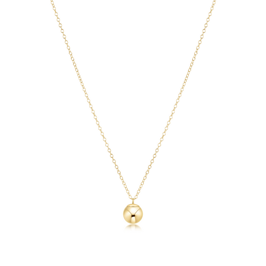Enewton - 16" Necklace Gold - Classic Gold 8mm Charm - Findlay Rowe Designs