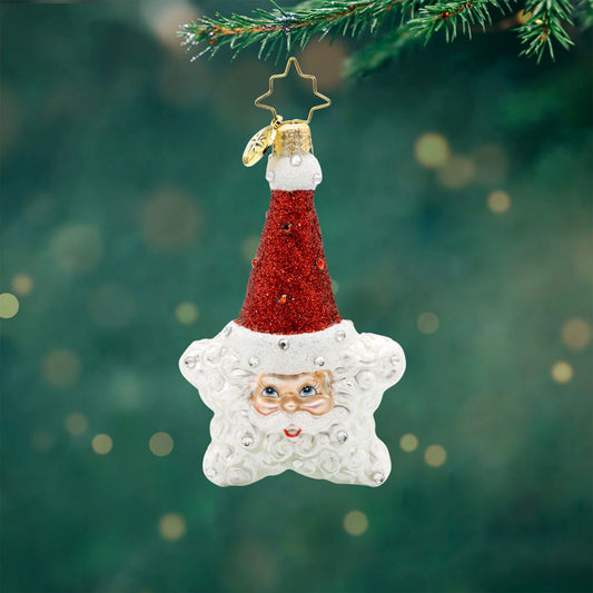 Christopher Radko - Ornament - Santa's Star Power Gem