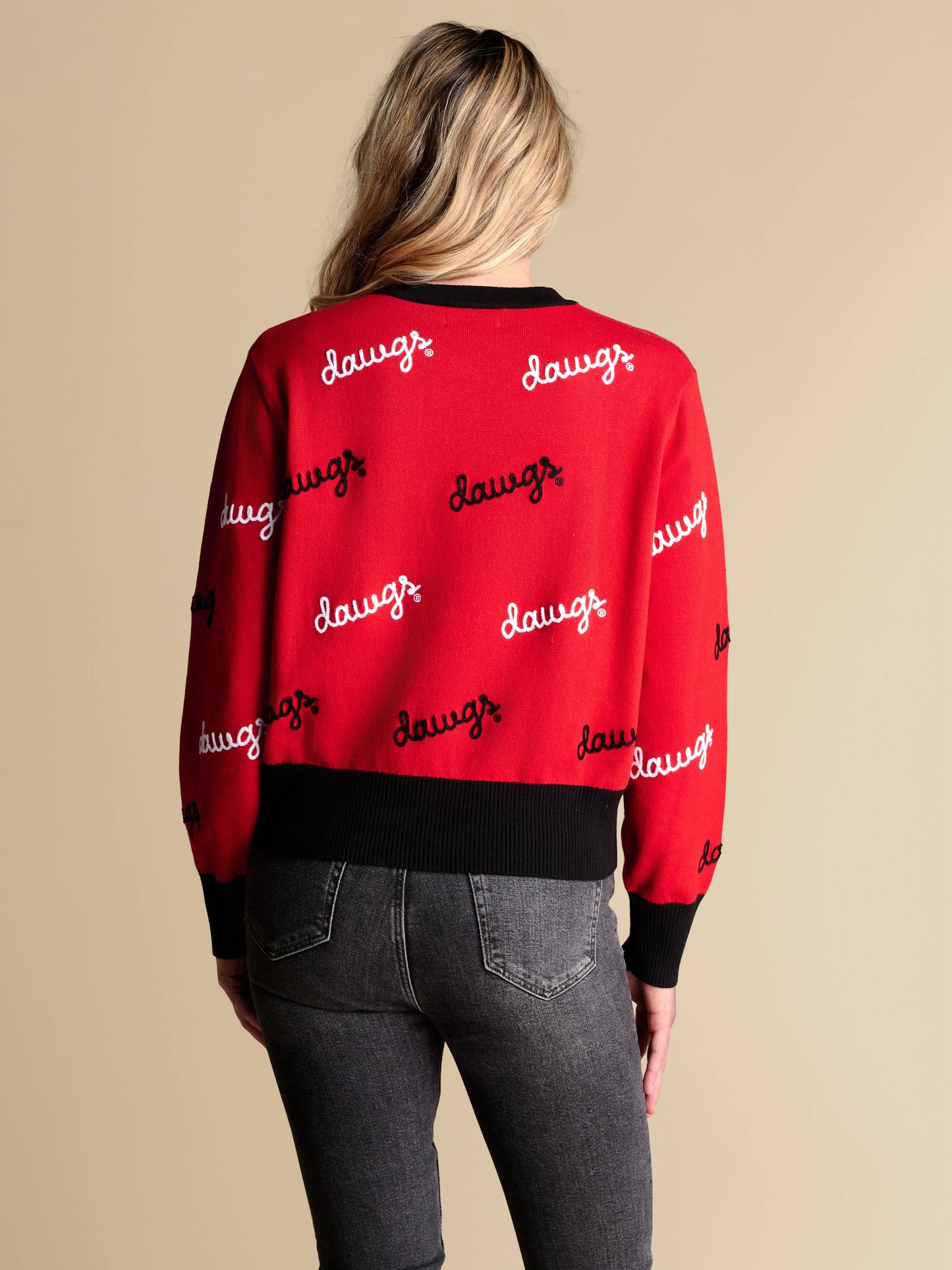 Stewart Simmons - Cardigan - UGA Rope Embroidered dawgs