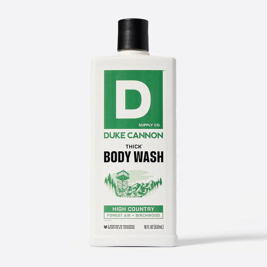 Duke Cannon - Thick Body Wash - Forest Air + Birchwood