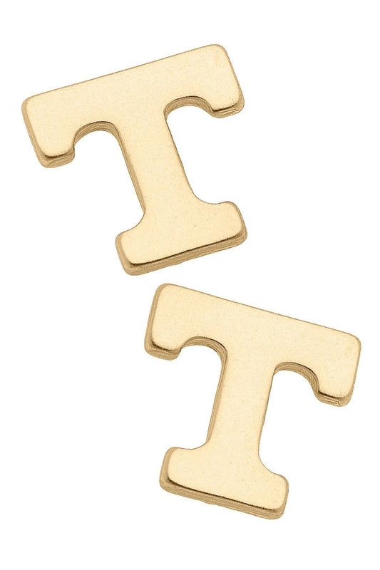 Tennessee Volunteers 24K Gold Plated Stud Earrings - Findlay Rowe Designs
