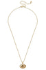 Georgia Bulldogs 24K Gold Plated Pendant Necklace - Findlay Rowe Designs