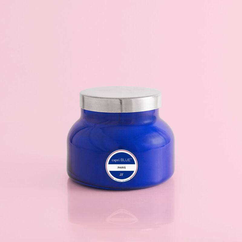 CAPRI BLUE - Paris Blue Signature Jar, 19 oz - Findlay Rowe Designs