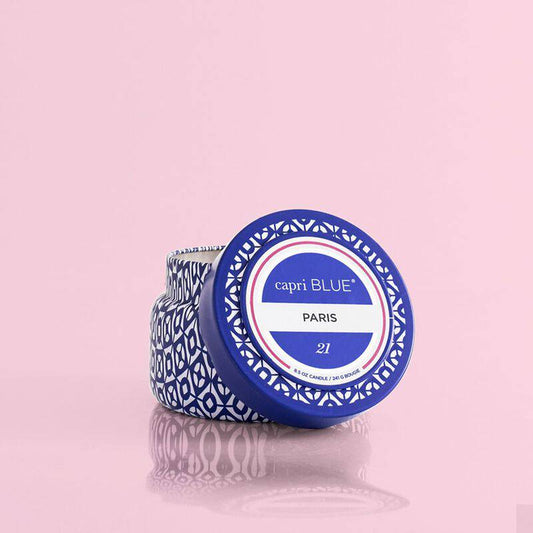 Capri Blue - Travel Tin - Paris - Findlay Rowe Designs
