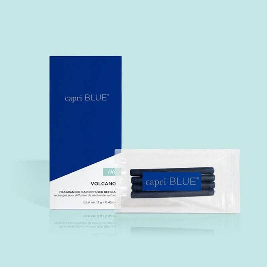 Capri Blue - Car Diffuser Fragrance Refills - Volcano - Findlay Rowe Designs