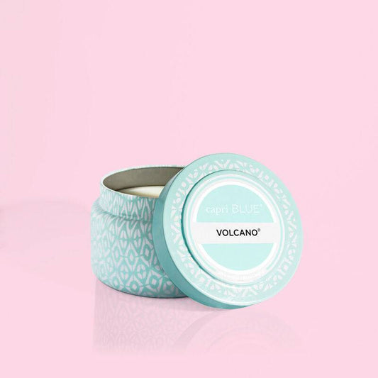 CAPRI BLUE - Volcano Aqua Printed Travel Tin - Findlay Rowe Designs