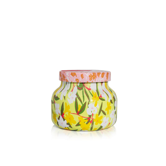 Aloha Orchid Pattern Play Petite Jar, 8 oz - capri blue