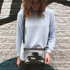 Small Clear Stadium Crossbody - Black - Findlay Rowe Designs