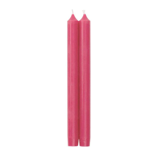 Straight Taper 10" Candles in Fuchsia - Findlay Rowe Designs