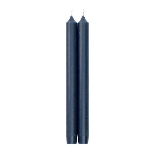 Straight Taper 10" Candles in Marine Blue - Findlay Rowe Designs