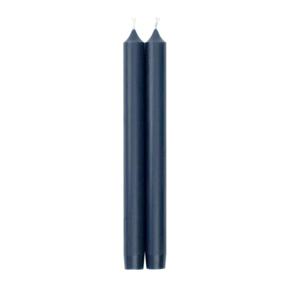 Straight Taper 10" Candles in Marine Blue - Findlay Rowe Designs