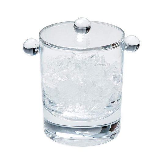 Caspari - Acrylic 60oz Ice Bucket & Lid in Crystal Clear - Findlay Rowe Designs