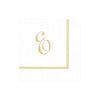 Caspari - Cocktail Napkins - Initial Hemstitch - Findlay Rowe Designs